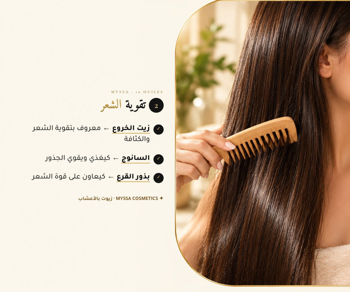 باك الروتين MYSSA: زيت، كريم وسيروم